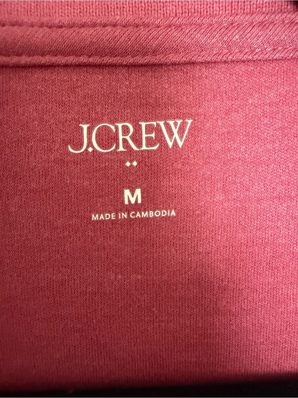 J. Crew Men's Polo Shirt in Rose-Mauve
